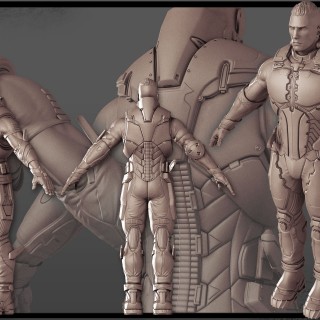 fracture: main character hi res model